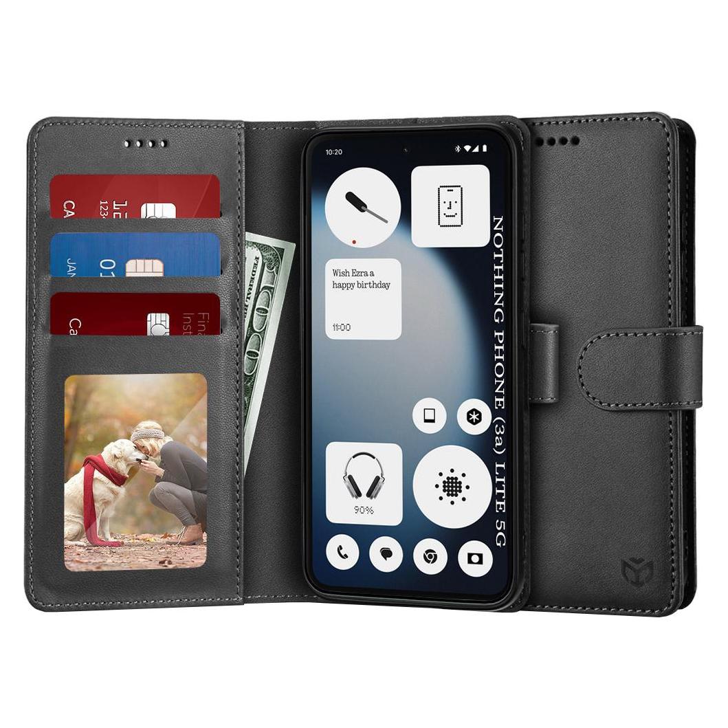 Techsuit - Diary Book - Nothing Phone (3a) Lite - Black (Nothing Phone (3a)) (65465272)