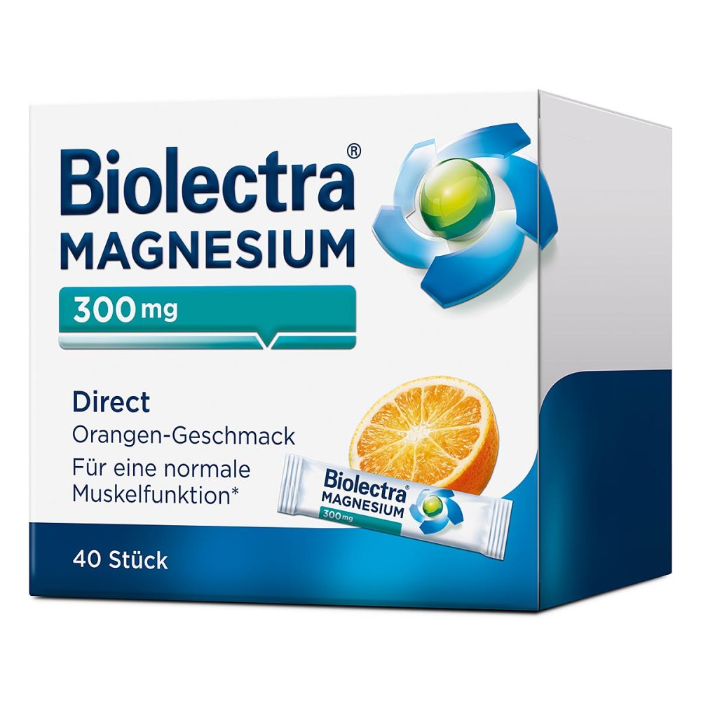 HERMES Arzneimittel GmbH Biolectra Magnesium 300 mg Direct Orange 07795675
