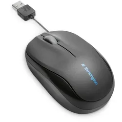 Kensington Pro Fit Mobil-Maus, einziehbares Kabel