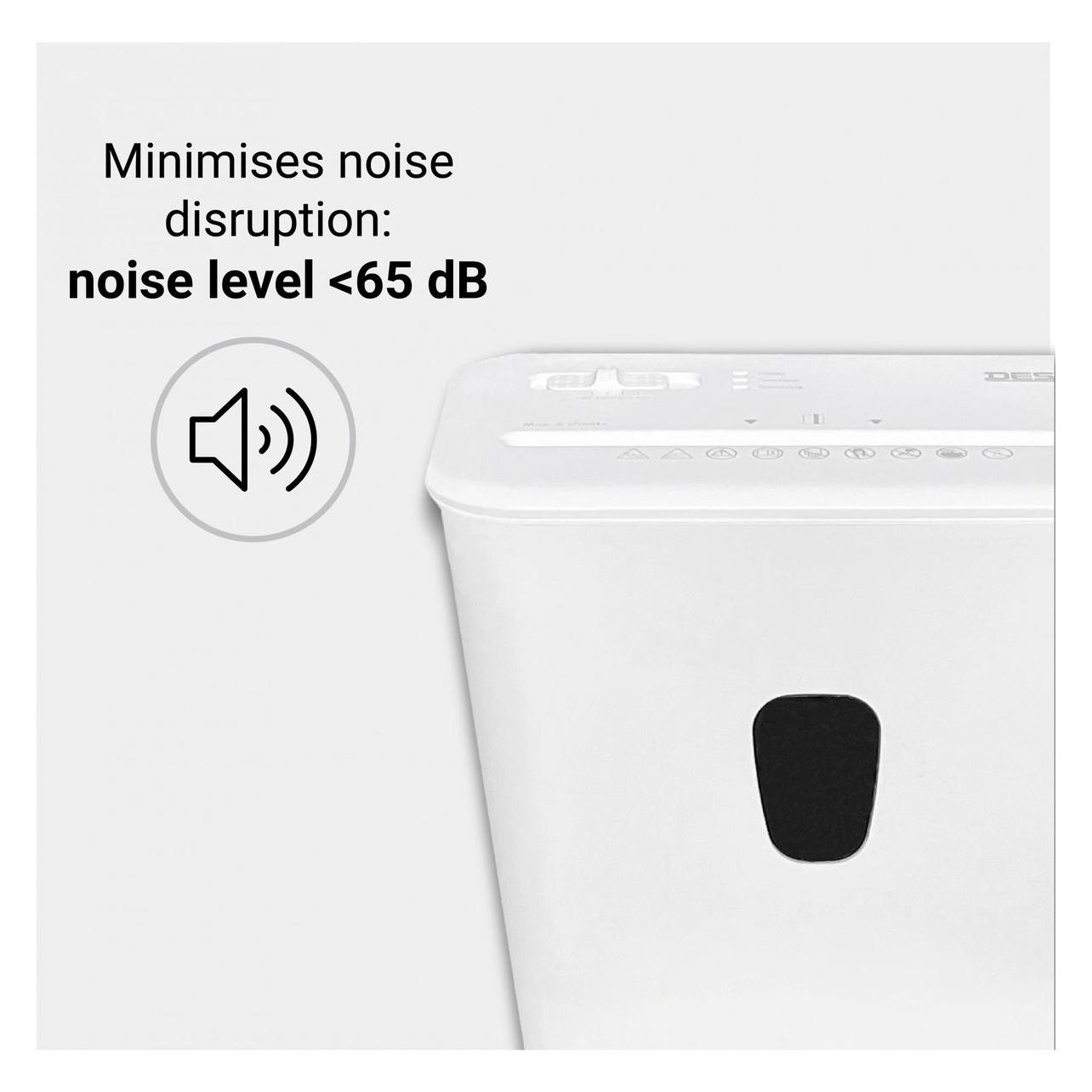 Desq Papierverniet P4-8V-15LTR White (20032) (20032)