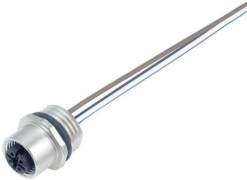 Binder 09-3442-700-05 Sensor-/Aktor-EinbausteckverM12 Buchse, Einbau Polzahl Sensoren: 5 1St.