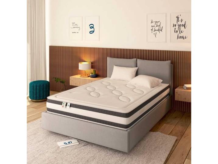 Matelas ADORABLE 140x190 cm - Epaisseur 20 cm -Mousse à Mémoire de forme- 2 personnes