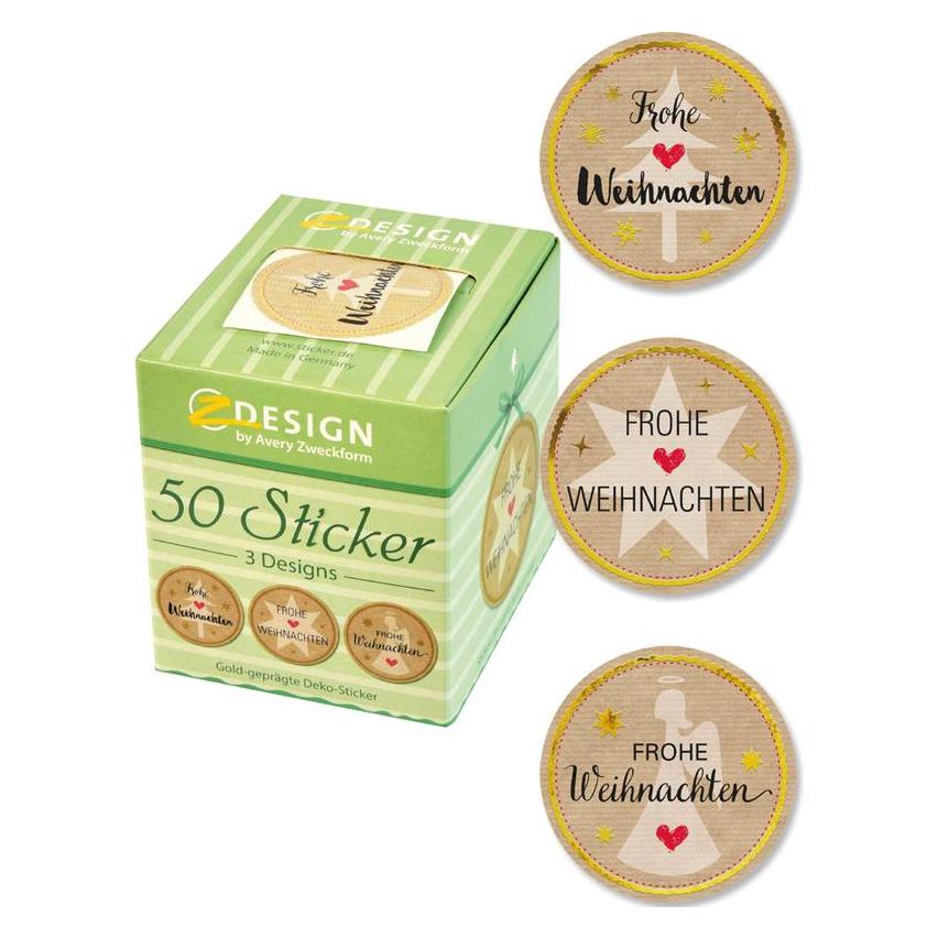 Avery Sticker auf Rolle (50 Sticker) (56827Z)