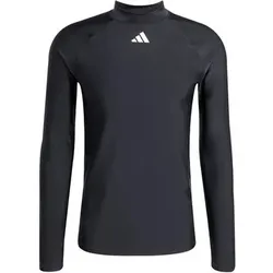 ADIDAS Herren Hemd Langärmeliger Rashguard, Größe XL in Schwarz Schwarz