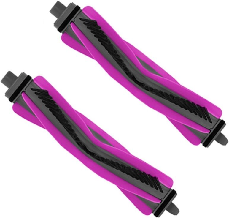 INF Lot de 2 brosses principales compatibles avec Eureka E20 Evo Plus - rechange ABS+Nylon compatible avec Eureka J15 Evo