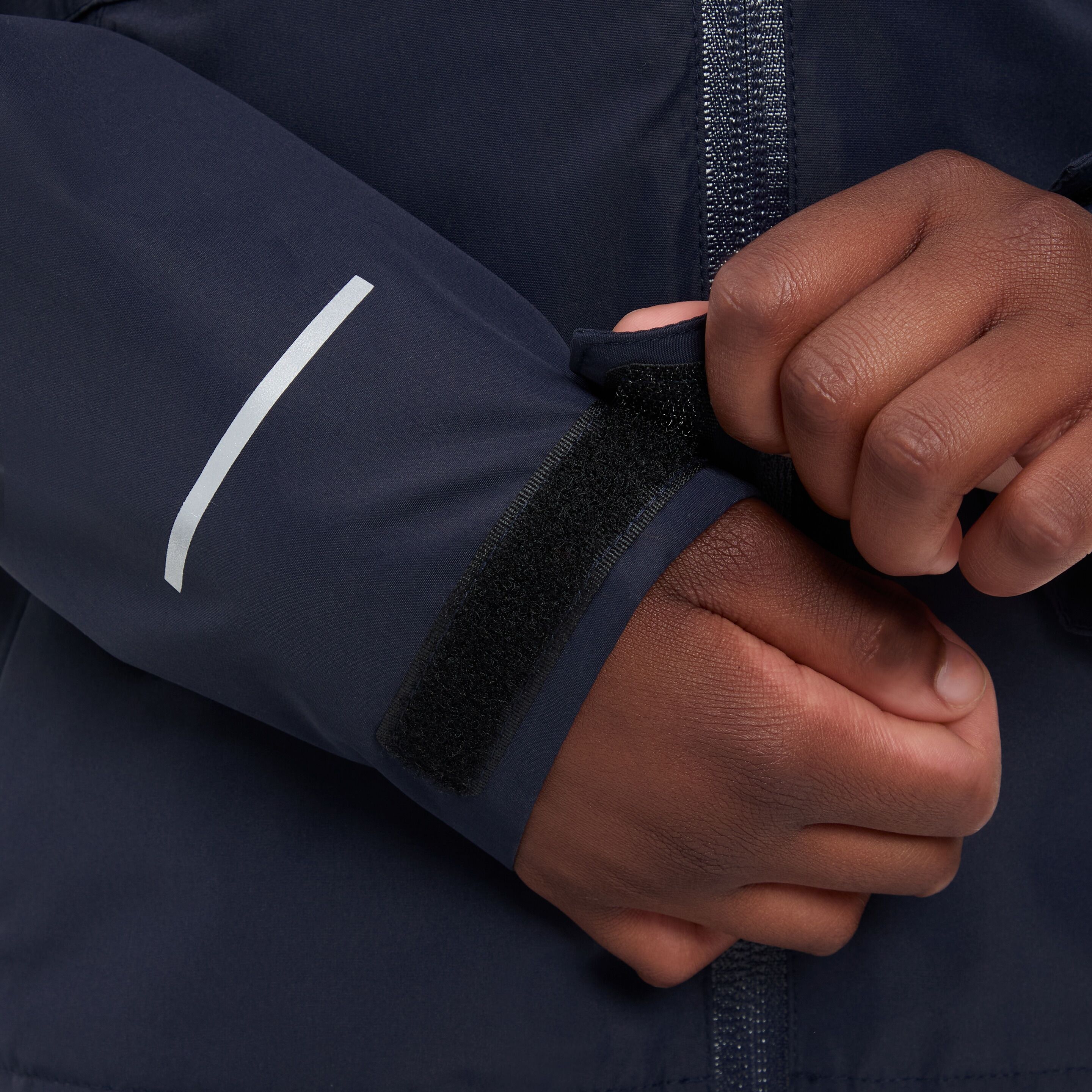 Outdoorjacke MCKINLEY "MÄ.-FUNKTIONS-JACKE ALLALIN LT G", Kinder, Gr. 140, navy, Web, Obermaterial: 100% Polyester, Jacken Outdoorjacke, sportliche Outdoorjacke, aus Polyester, mit AQUAMAX-Technologie navy 140