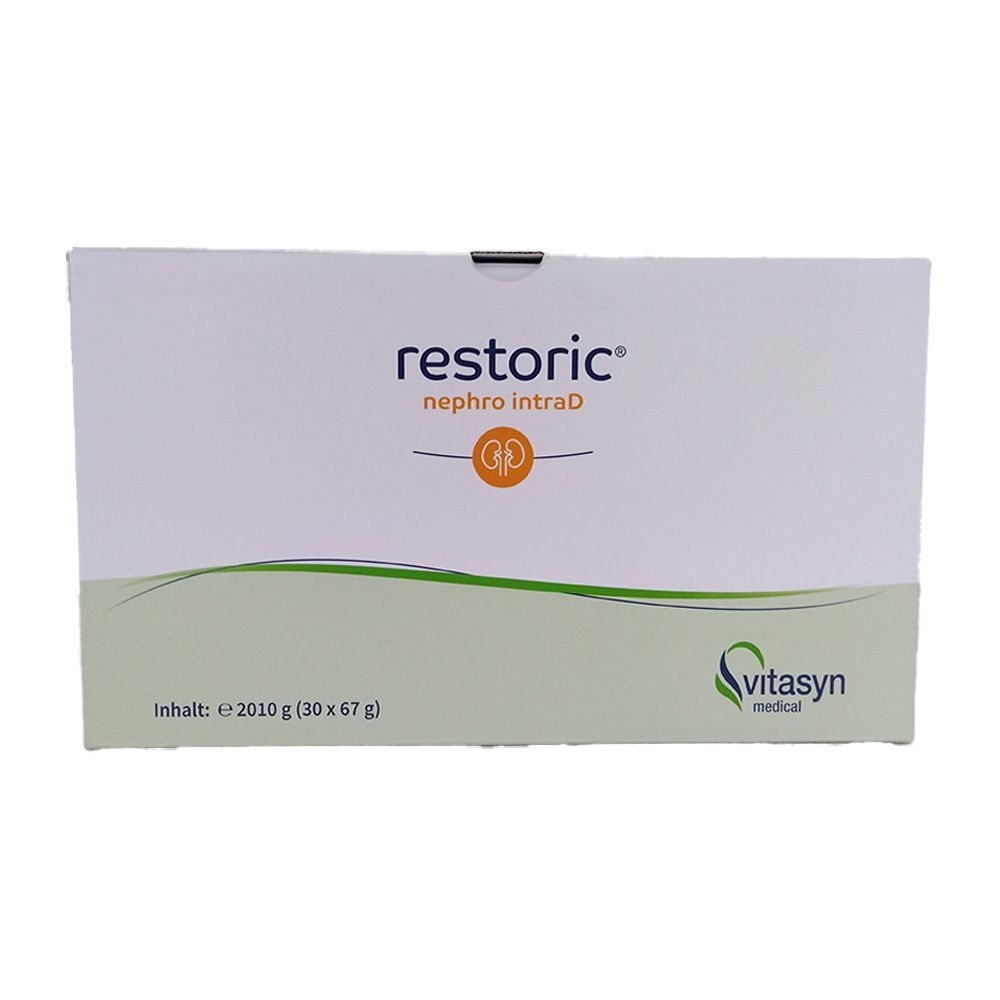 Restoric nephro intraD Mischkarton Plv.ohne Shaker 30x67 g Pulver