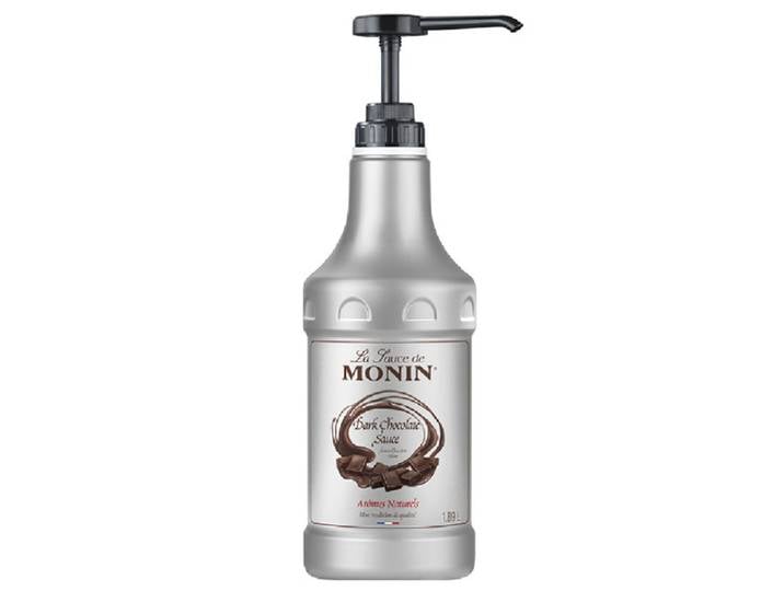 MONIN Sauce au chocolat noir - 1,89 L