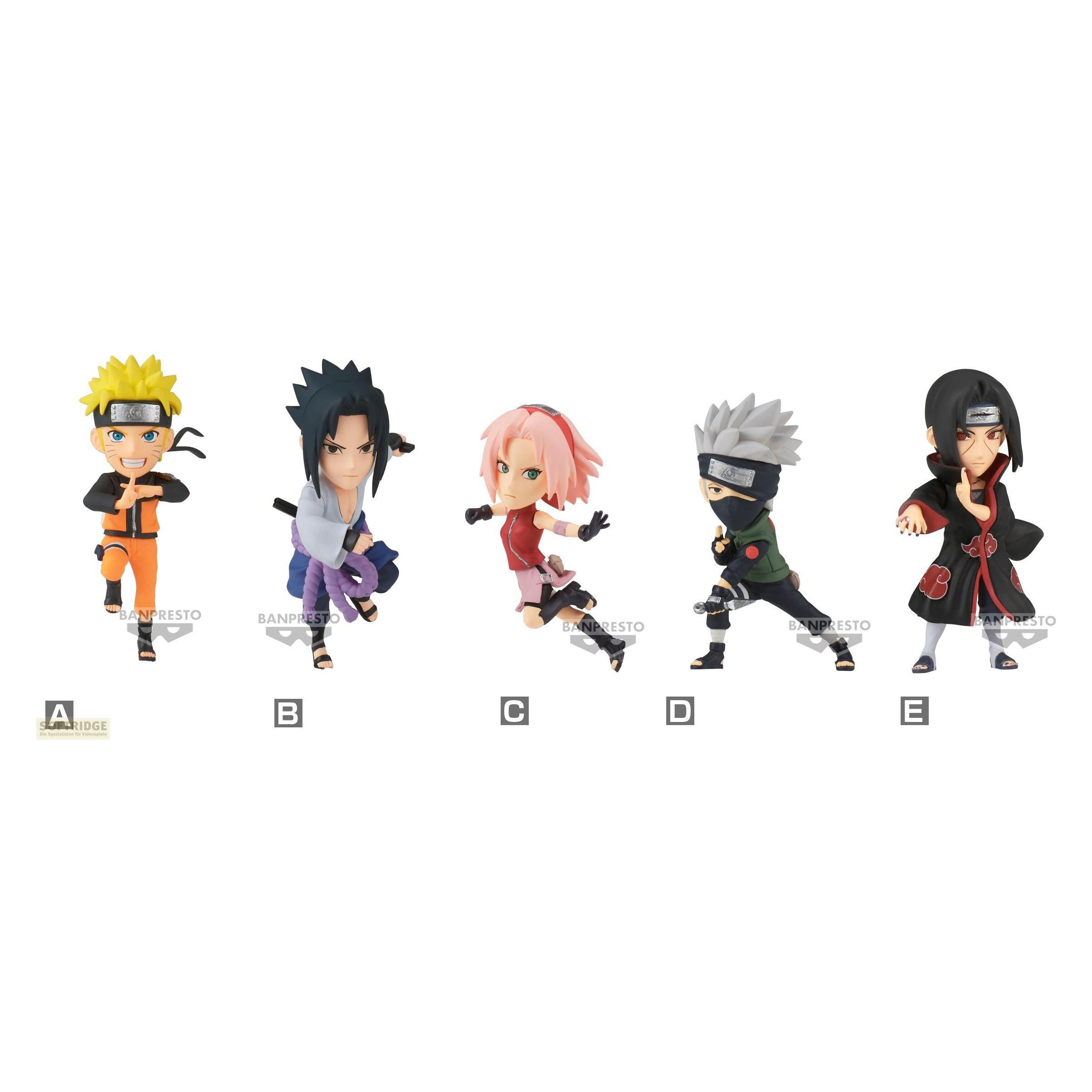 Banpresto ST Naruto Shippuden WCF (Multipli di 36) 8cm (46337)