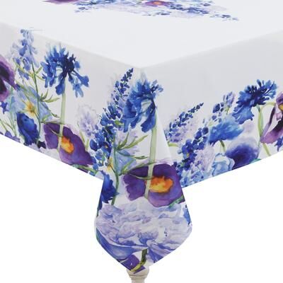 Laural Home Wild Garden 70x144 Tablecloth