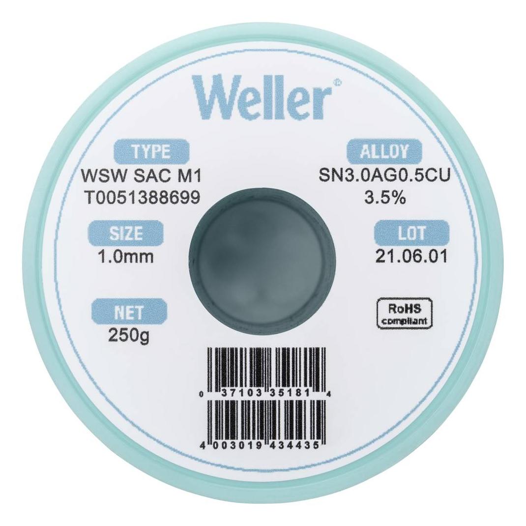 Weller Erem Lötzinn, bleifrei Spule Profes (Lötzinn) (T0051388699)