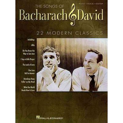 The Songs of Bacharach & David, Taschenbuch von Burt/ Hal Leonard Publishing Corporatio Bacharach, Hal Leonard Corporation, 978-0-7935-9839-7