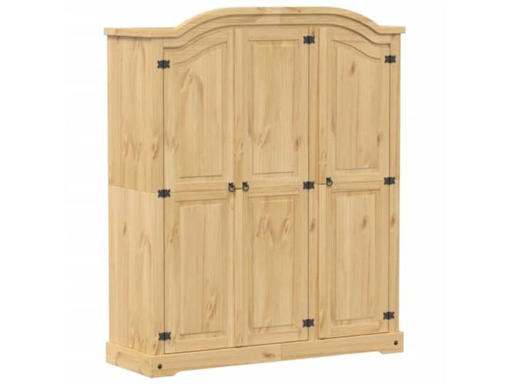 vidaXL Kleiderschrank Corona 151,5x52x186 cm Massivholz Kiefer
