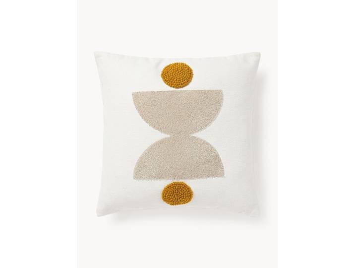 Housse de coussin brodée Izad