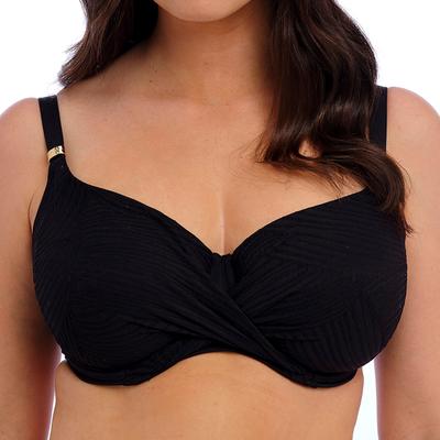 OTTAWA UW FULL CUP BIKINI TOP by Fantasie Swim in Black (Size 36 E)