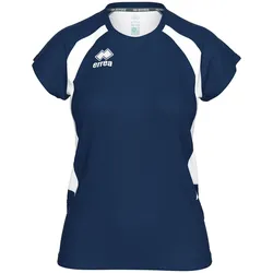 Errea, Damen, Sportshirt, Anika (XXL), Blau, Weiss