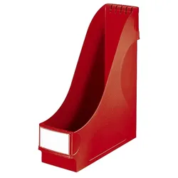 Leitz 2425-00-25 2425 Stehsammler - extrabreit, A4, Kunststoff, rot