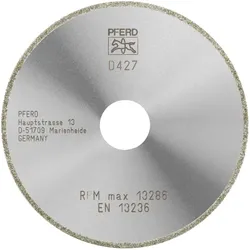 Pferd, Sägeblatt, Dia.- und CBN-Trennwerkzeuge Galvanik D1A1R 115-2-22,23 D 427 GAD