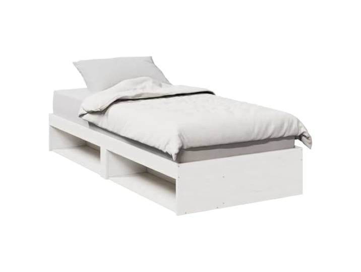 vidaXL Tagesbett ohne Matratze Weiß 90x190 cm Massivholz Kiefer