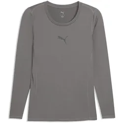 PUMA teamLIGA 26 Baselayer langarm Funktionsshirt Herren 13 - flat medium gray L