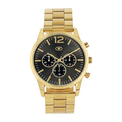 Chronograph TOM TAILOR, gold (goldfarben), Armbanduhren, Herren, Chronograph, Quarzuhr, Armbanduhr, Herrenuhr, Edelstahlarmband, analog