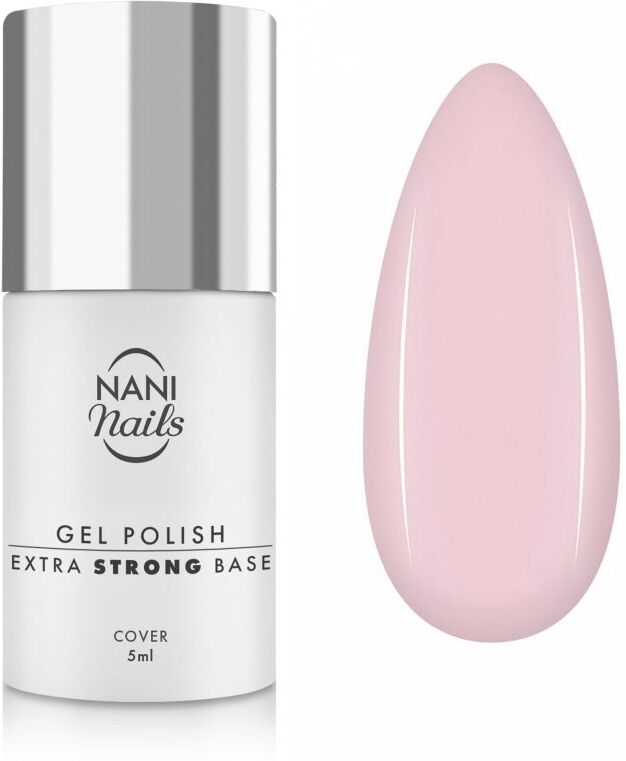 NaniNails Milky Pink base coat nail polish 5 ml