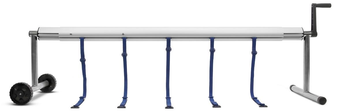 Pool Aufrollvorrichtung Ocean mobile Montage für Beckenbreite bis 570 cm für Solarabdeckplane