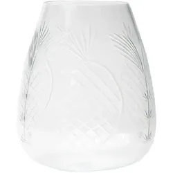 byRoom Glasvase Ananas, 26cm, transparent