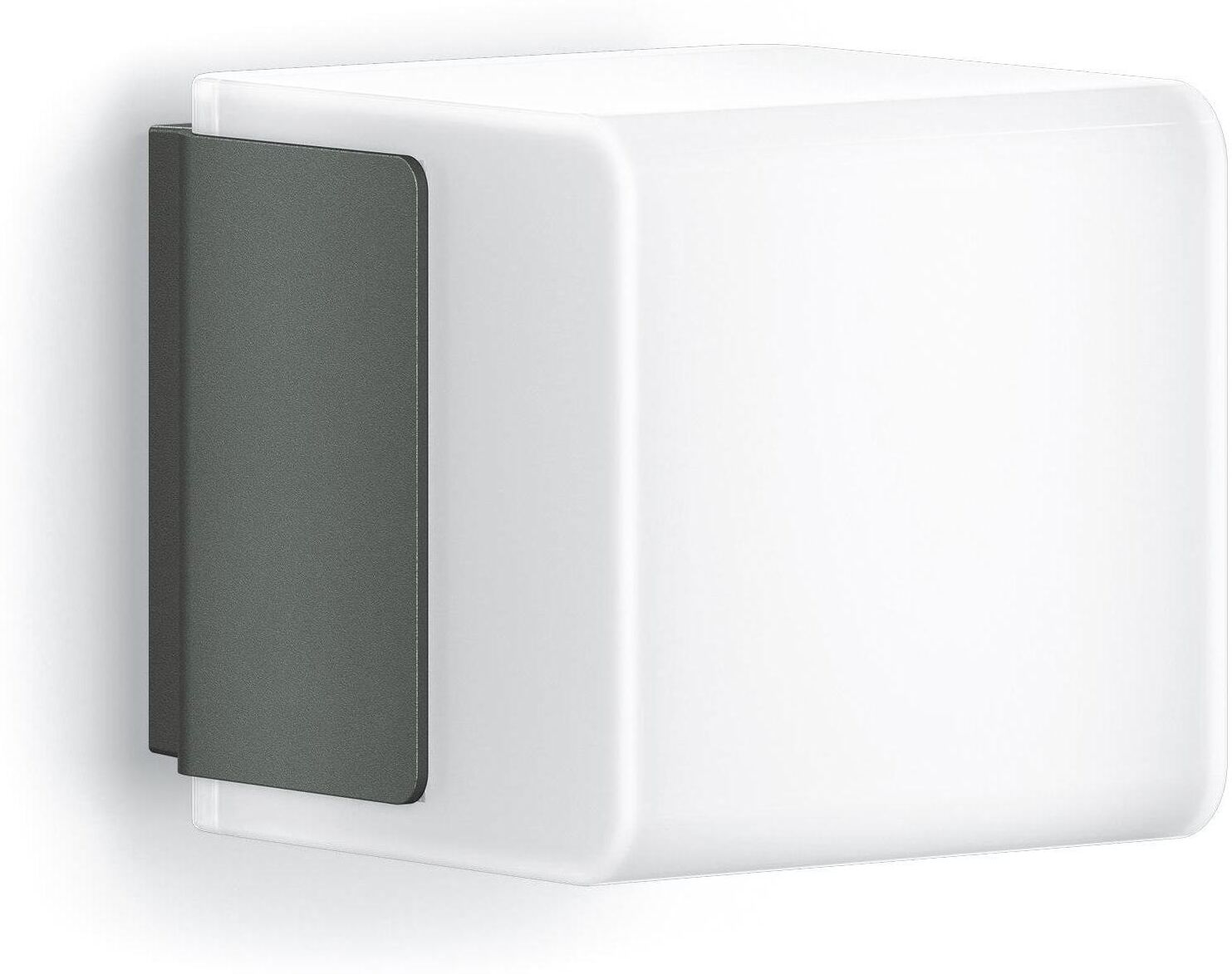 Aussen-Wandleuchte STEINEL "L 835 LED iHF mit Sensor Anthrazit", grau (anthrazit), Leuchten, Aussen-Wandleuchte anthrazit Einheitsgröße