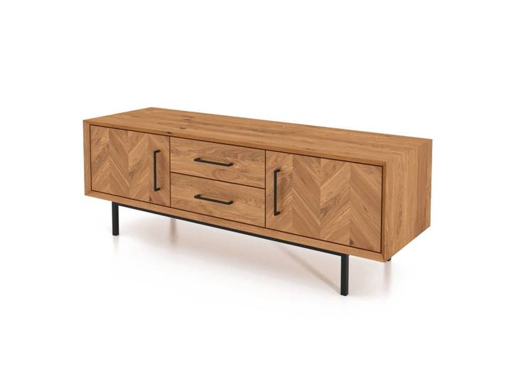 KOMMODE NIEDRIG LEON Wildeiche