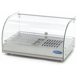 Warmhaltevitrine Glas 25 Liter 1 Fachboden 55,4x37,6x31,1 cm