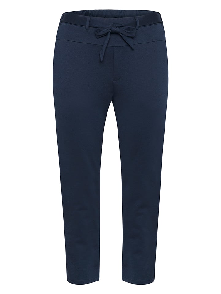 KAFFE curve Hose in Dunkelblau - XL