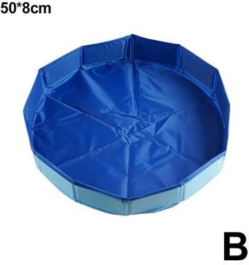 Uplift Treasures Foldable Pet Bathing Tub Pool 19.69 X 3.15 In