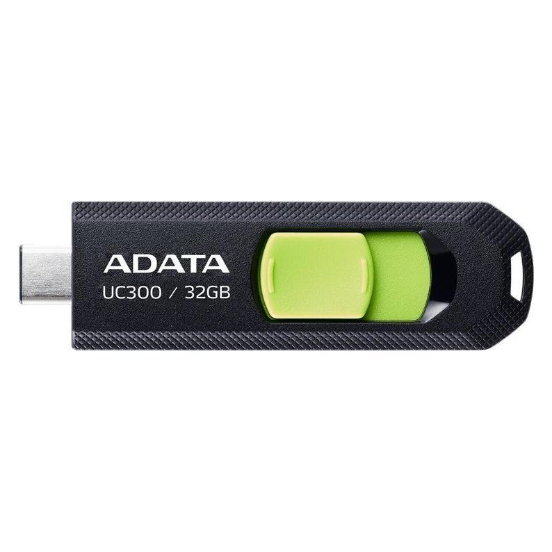 Adata USB 32GB UC300 bkgn 3.2 USB Typ C Interface USB 3.2 Gen 1 (32 GB, USB-C) (ACHO-UC300-32G-RBK/GN)