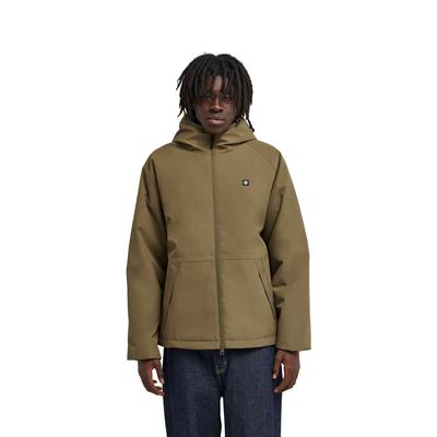 Outdoorjacke ELEMENT "Alder 2.0 Travel Winter", Herren, Gr. S, grün (kalamata), Obermaterial: 100% Polyester., Jacken Outdoorjacke