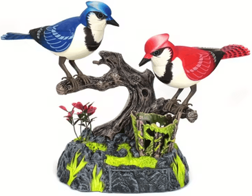 Uplift Curations ColorGlow 2D Acrylic Bird Ornament Vivid Desktop Decoration For Home & Office 03
