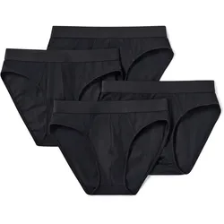 Tchibo - 4 Slips - Herren - Gr. 3Xl/9 - schwarz