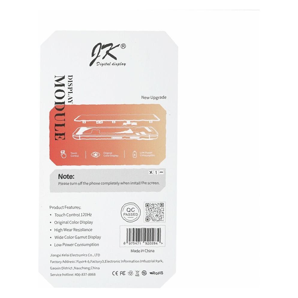 OEM JK Premium In-Cell Display Unit for iPhone XS Max (Display, Apple iPhone XS Max) (25435815)
