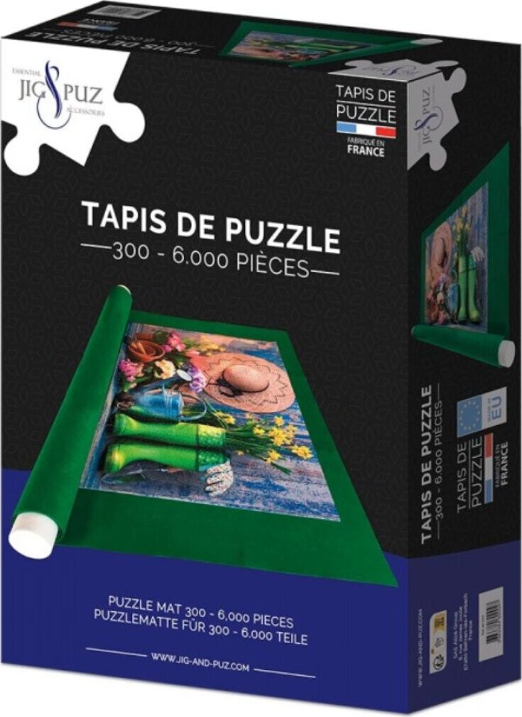 Jig&Puzz Rolmat voor puzzels, geschikt voor 300-6000 stukjes, 180 x 120 cm