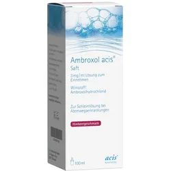 Ambroxol acis Saft 100 ml