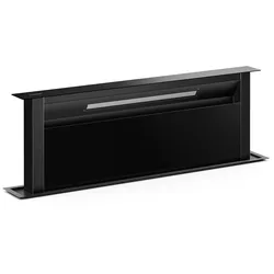 Velaire Downdraft-System   Edel, minimalistisch, kraftvoll   Energieklasse A++   906 m3/h   90 cm