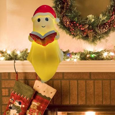 Uplift Picks Ghost Reading Book Lamp Halloween Decorative Light Figure christmas L