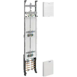 Hager, Verteilerschrank Zubehör, Komplettfeld ZH52P3K 2Z 1350mm 1feldrig