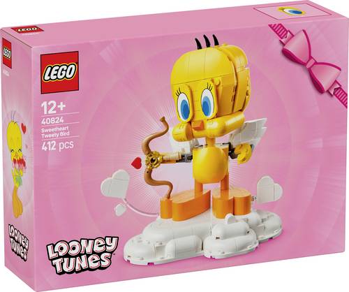 LEGO ICONS 40824 Seasons and Occasions 40824 Liebesbote Tweet, Kinder Spielzeug zum Bauen