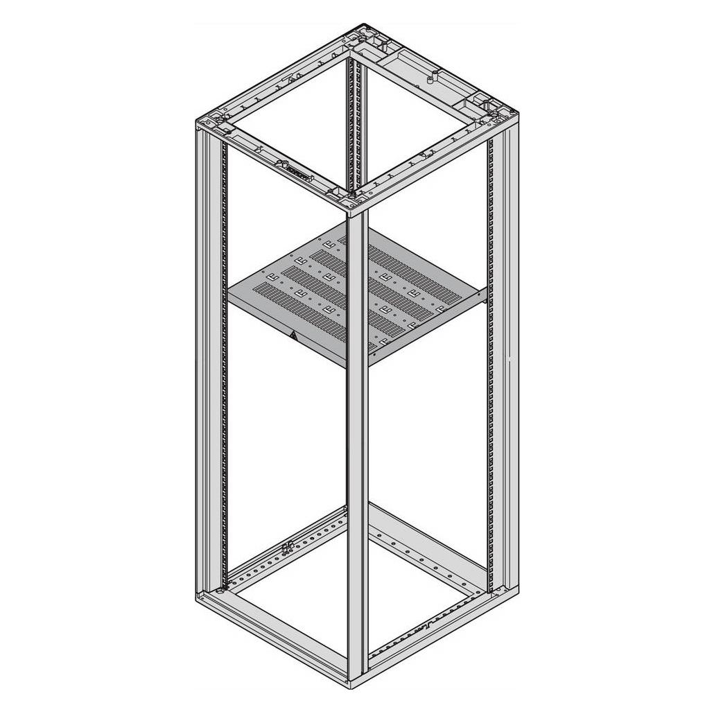 Schroff 19" Fachboden Stat.900T (27230088)