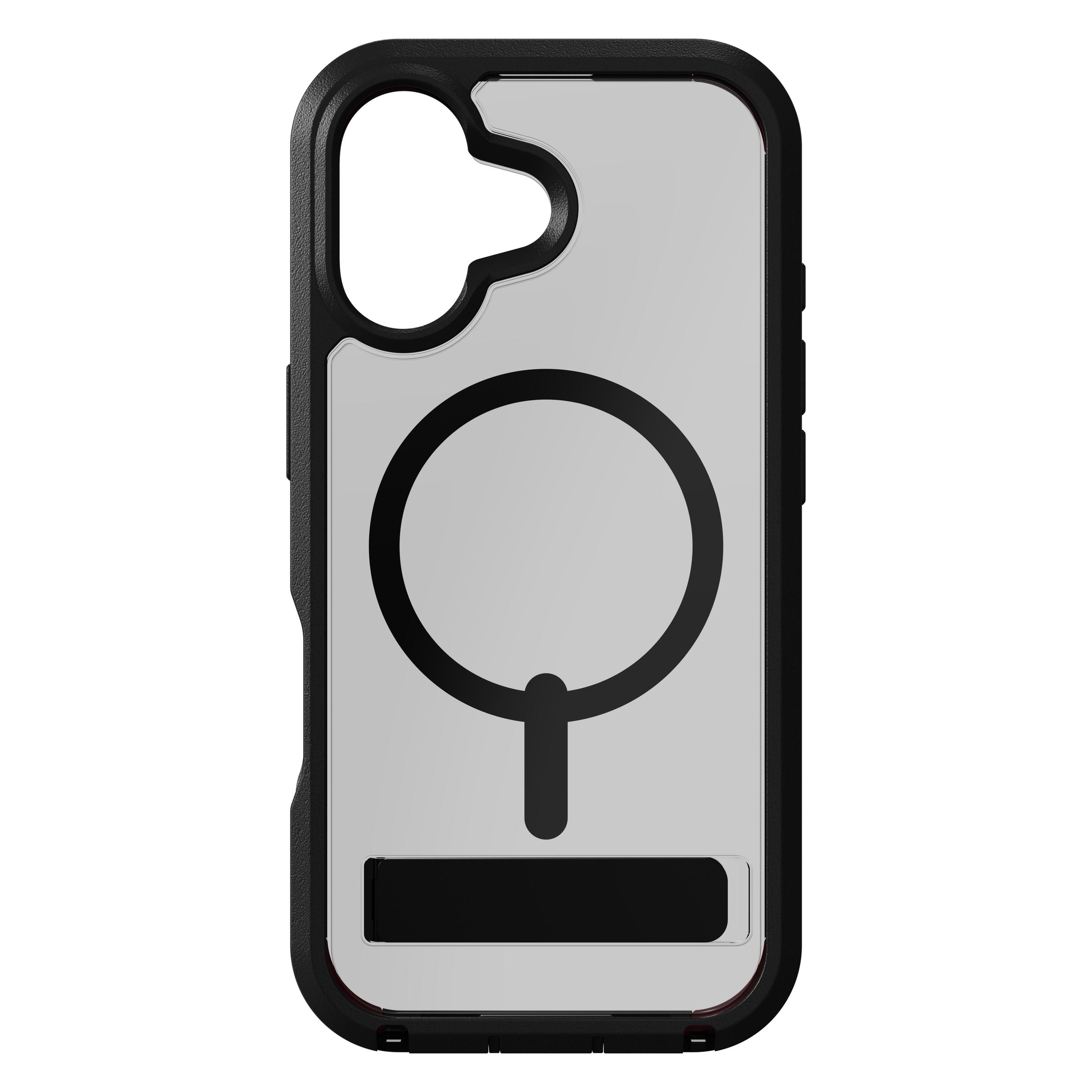 Zagg Case für Apple iPhone 17 Rainier Snap mit Kickstand smoke black (Apple iPhone 17) (702319172)