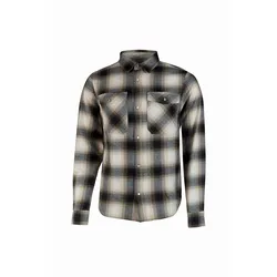 U-Power Flanellhemd Cedar - choccolate - 3XL