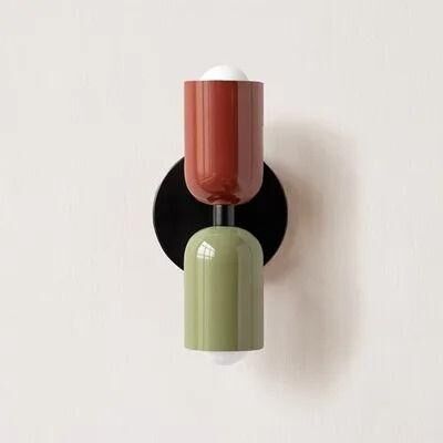 Uplift Picks Nordic Macaron LED Wall Lamp Modern Bedroom Bedside Light 11