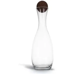 Sagaform Weinkaraffe mit Korkverschluss, 1.5 l, mundgeblasen, Serviergefässe, Transparent
