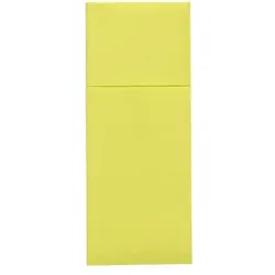 Papstar 300 Servietten `ROYAL Collection` 40 cm x 30 cm limonengrün mit Besteckfalz